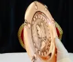 Медна чиния,медно пано,портрет Lanouaille. , снимка 5