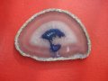 Полиран минерал ахат халцедон 6, снимка 4