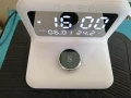 LED часовник с безжично зарядно за телефони, снимка 2