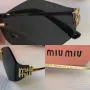 Miu 2024 дамски слънчеви очила осмоъгълник ромб 4 цвята, снимка 5