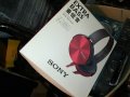 sony-red headphones 1606221128, снимка 1 - Слушалки и портативни колонки - 37103270