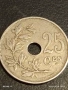 Монета 25 сантима 1913г. Кралство Белгия Крал Албер първи за КОЛЕКЦИЯ 23074, снимка 1