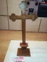 ДЪРВЕН КРЪСТ С ОСНОВА 50СМ 1011241621, снимка 3