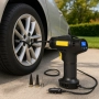 🚗 Безжичен дигитален компресор за автомобил, снимка 3