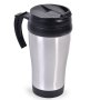 Метална чаша за кафе, инокс, с дръжка, 450мл, снимка 1 - Чаши - 43882058