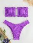 Бански Bianka Purple - S M L XL размери, снимка 1 - Бански костюми - 44034348