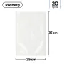 Торбички за вакуумиране Rosberg  - 20бр./506р., 25*35см., снимка 2