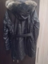 Дамски кожено яке с качулка , снимка 4