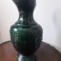 Немска керамична ваза кана ръчна изработка , снимка 3 - Колекции - 32865994