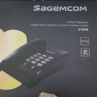 Стационарен телефон  "Sagecom", снимка 1 - Стационарни телефони и факсове - 38153295