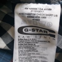 G-Star Raw Aero Phantom Men's Check Shirt - страхотна мъжка риза, снимка 7 - Ризи - 28643915