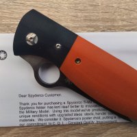 Сгъваем нож Spyderco C184 FireFly, снимка 4 - Ножове - 35604683