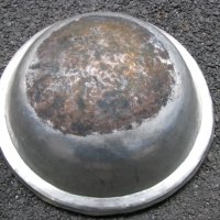 Бакърен басан купа, снимка 2 - Антикварни и старинни предмети - 28429330