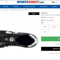 Sondico обувки за футбол тип стоножки внос Англия, снимка 1 - Детски обувки - 25830579