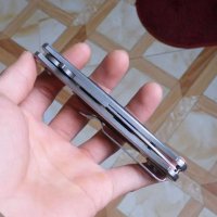 Автоматичен нож Ganzo стмана 440с, снимка 4 - Ножове - 32662084