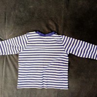 Бебешка памучна блузка с дълъг ръкав DISNEY 6-9 месеца, снимка 4 - Бебешки блузки - 43091664