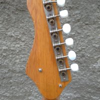 Китара Sakai Mokko, Japan, Fender Mustang stile, снимка 11 - Китари - 40761204