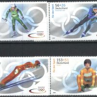Чисти марки Спорт Олимпийски Игри 2002 от Германия, снимка 1 - Филателия - 32473892