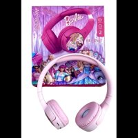 Безжични, детски слушалки Барби , снимка 2 - Музикални играчки - 43695299