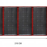 300 W сгъваем, гъвкав монокристален панел с контролер, снимка 1 - Хладилни чанти - 32577008