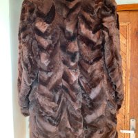 Дамско палто естествен косъм лисица, снимка 7 - Палта, манта - 44101254