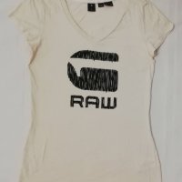 G-STAR RAW оригинална тениска M памучна фланелка SUNDU SLIM V T, снимка 1 - Спортни екипи - 37724063