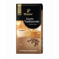 Кафе Tchibo Gusto Tradizionale  на зърна – 1 кг., снимка 1 - Домашни напитки - 44088455