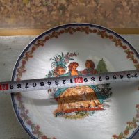Стар порцелан колекционерска чиния BAVARIA, снимка 5 - Антикварни и старинни предмети - 38439767