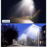 Соларна лампа 60W LED All In One, снимка 3 - Лед осветление - 28272832