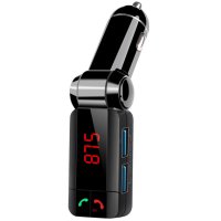 Bluetooth за кола (MP3player  FM предавател  зарядно USB и Bluetooth), снимка 1 - Аксесоари и консумативи - 43218574