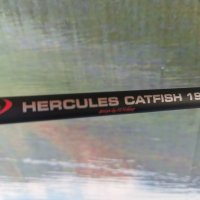 Въдица за сом, кльонк , силов тролинг - Hercules Catfish 1.98 mt, снимка 12 - Въдици - 33677689