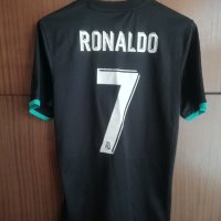 Real Madrid Cristiano Ronaldo 2017/2018 Adidas оригинална тениска фланелка Реал Мадрид Роналдо Away , снимка 1 - Тениски - 43213016