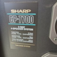 Тонколони Sharp CP7700 HR 250 W, снимка 9 - Тонколони - 43885792