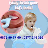 КОД 3694 U образна детска четка за зъби за деца 2-6г. и 6-12г. У образна детска четка за зъби, снимка 2 - Други - 36771021