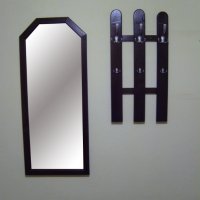 Антре -огледало и закачалка- масив., снимка 1 - Огледала - 43483604