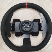 [PS5/PS4/PS3/PC] Волан и педали Thrustmaster - T300 Ferrari Alcantara edition, снимка 13 - Аксесоари - 43059852