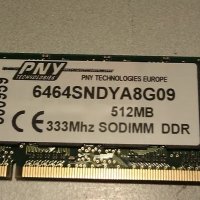 RAM памет 512 MB за лаптоп DDR-1, снимка 1 - RAM памет - 43060561