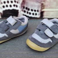 Английски детски обувки естествена кожа-MOTHERCARE, снимка 1 - Бебешки обувки - 44893530