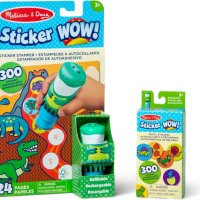 Melissa & Doug Sticker WOW Образователен комплект за игра със стикери за деца, снимка 1 - Образователни игри - 43930297