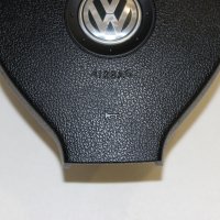 Трилъчев airbag волан VW Touran (2003-2010г.) 5N0.880.201 / 5N0880201 / 610079600C, снимка 2 - Части - 43620749