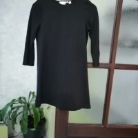 Черна рокля от трико H&M, снимка 1 - Рокли - 27696919