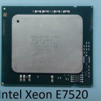 Продавам 8 броя Intel Xeon Processor E7520 SLBRK Quad Core 1.86 GHz 18m Cache 4.80, снимка 1 - Процесори - 32664432