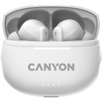 Безжични слушалки тапи, Canyon TWS-8, Бял SS301548, снимка 1 - Bluetooth слушалки - 39956918