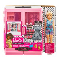 Кукла Барби с гардероб с аксесоари, снимка 2 - Кукли - 35131020