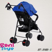 Лятна количка Zi Caspar, синя, снимка 2 - Детски колички - 38242902