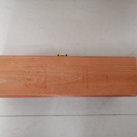Дървена кутия 36 х 10 h 10 см. , снимка 1 - Други стоки за дома - 38982704