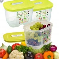 Tupperware вентсмарт 9.9, 6.1, 4.4, 1.8, 0.800 л., снимка 3 - Кутии за съхранение - 32770760