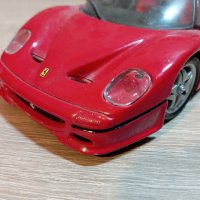 Метална кола "Ferrari" F50 мащаб 1:24, снимка 10 - Коли, камиони, мотори, писти - 43091332