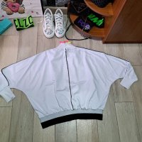 Атрактивна бяла блуза, снимка 6 - Блузи с дълъг ръкав и пуловери - 40377567