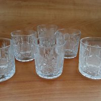  кристални чаши , снимка 1 - Антикварни и старинни предмети - 32889082